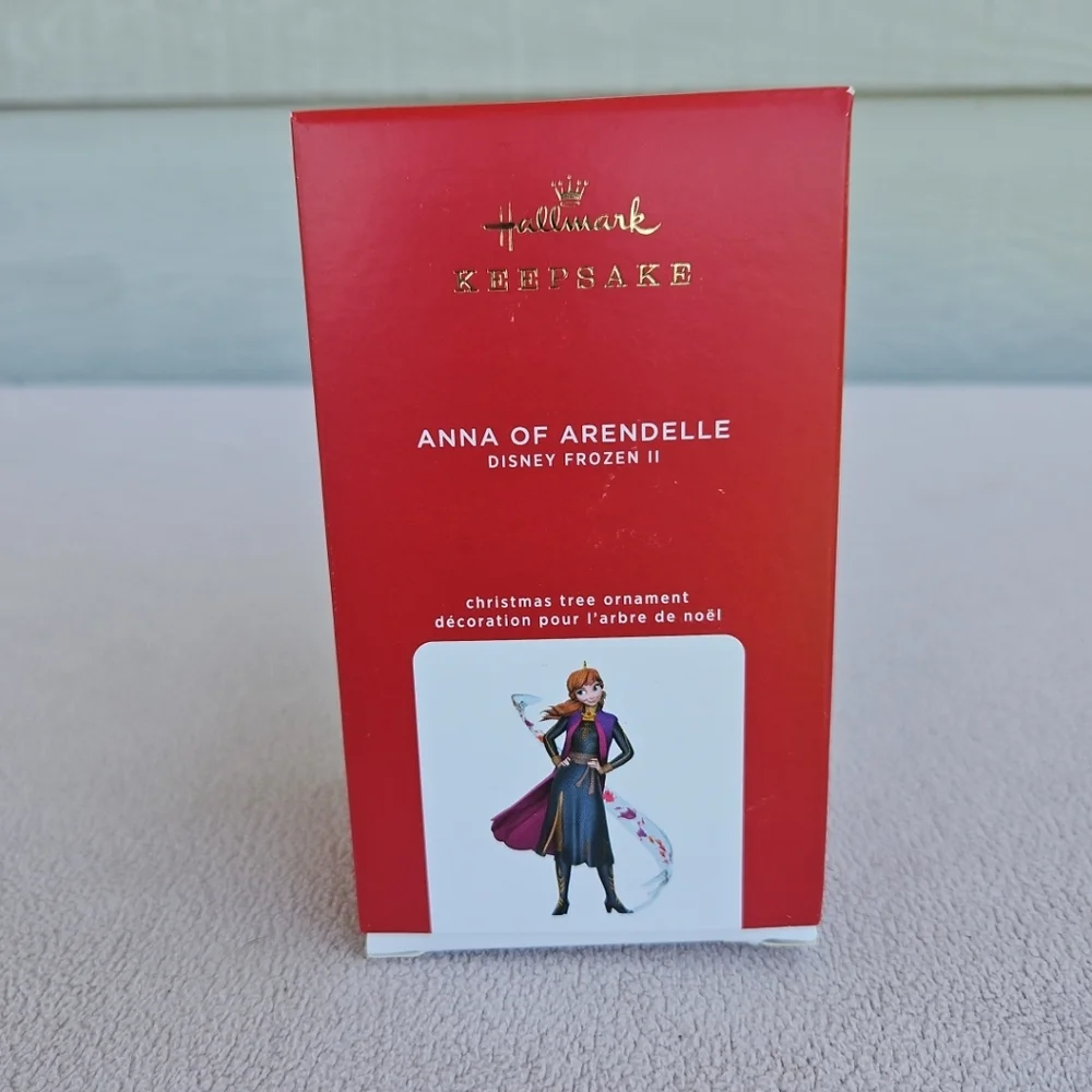 Hallmark Disney Frozen 2 Anna of Arendelle Ornament Wind Keepsake Christmas